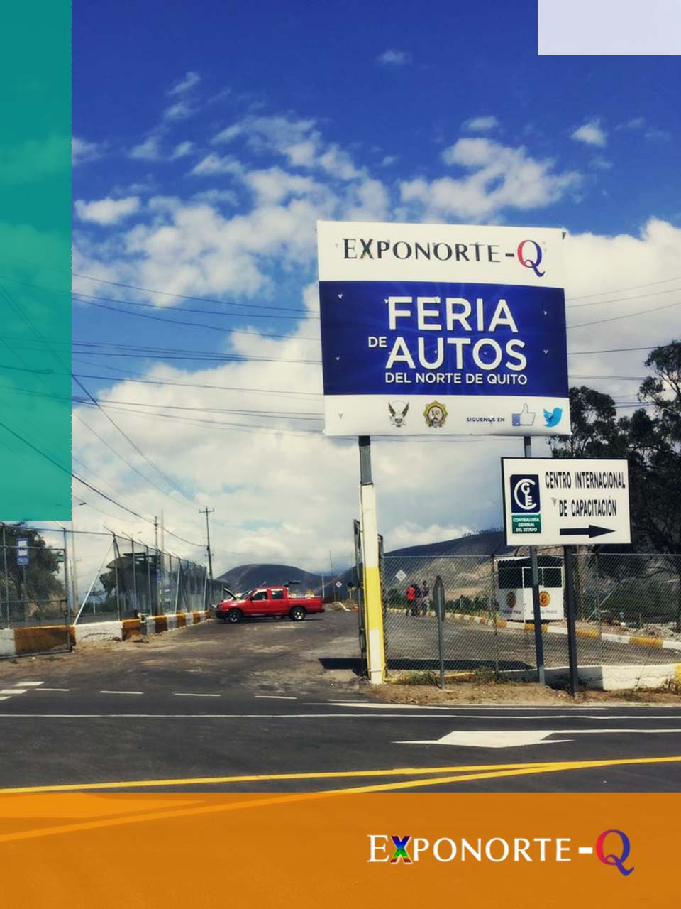 Feria de autos del norte de Quito